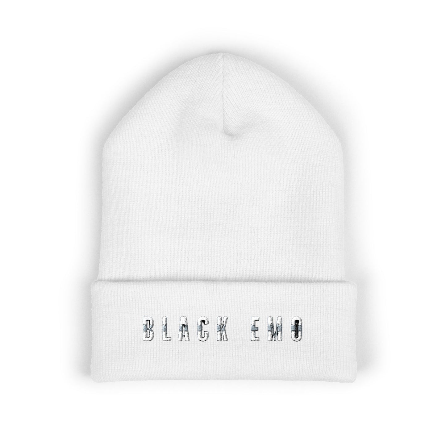 Embroidered "Black End" Classic Cuffed Beanie