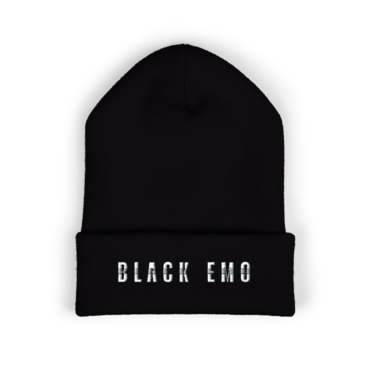 Embroidered "Black End" Classic Cuffed Beanie
